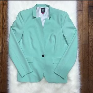 Vince Camuto mint blue downtown oasis blazer